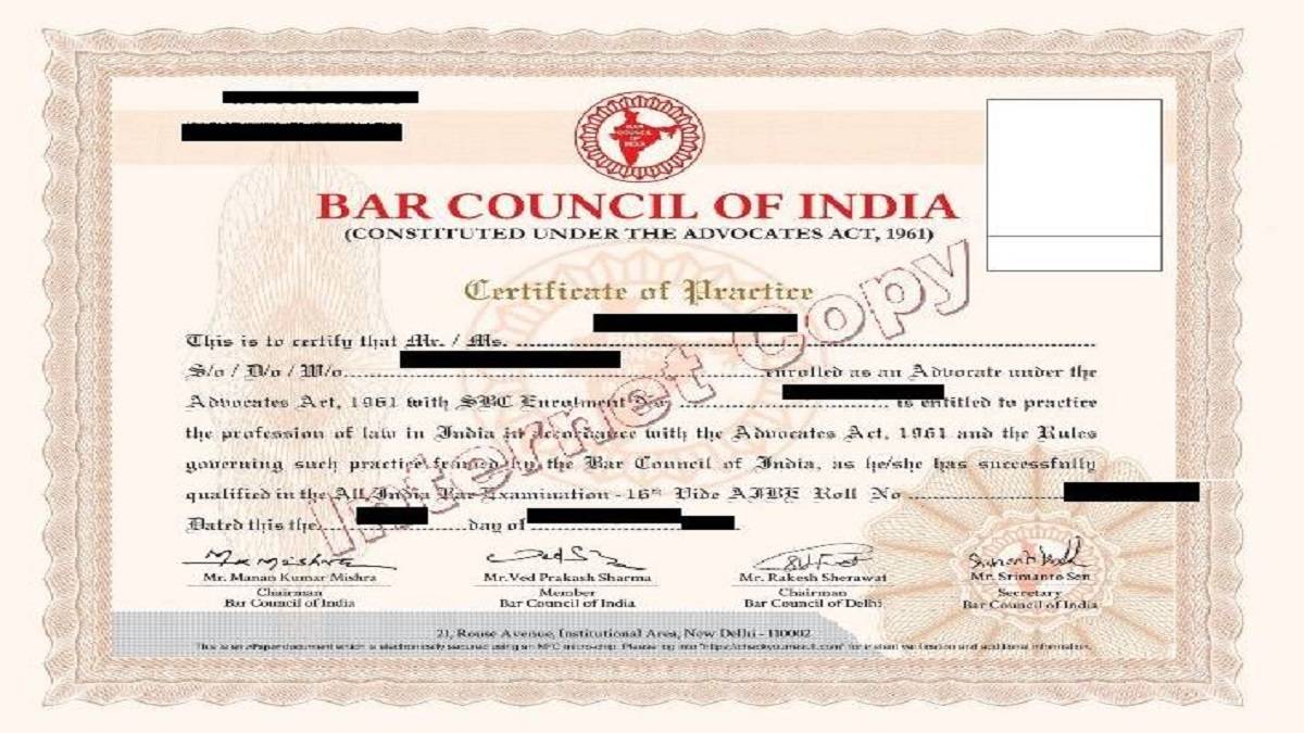 BCI Certificate
